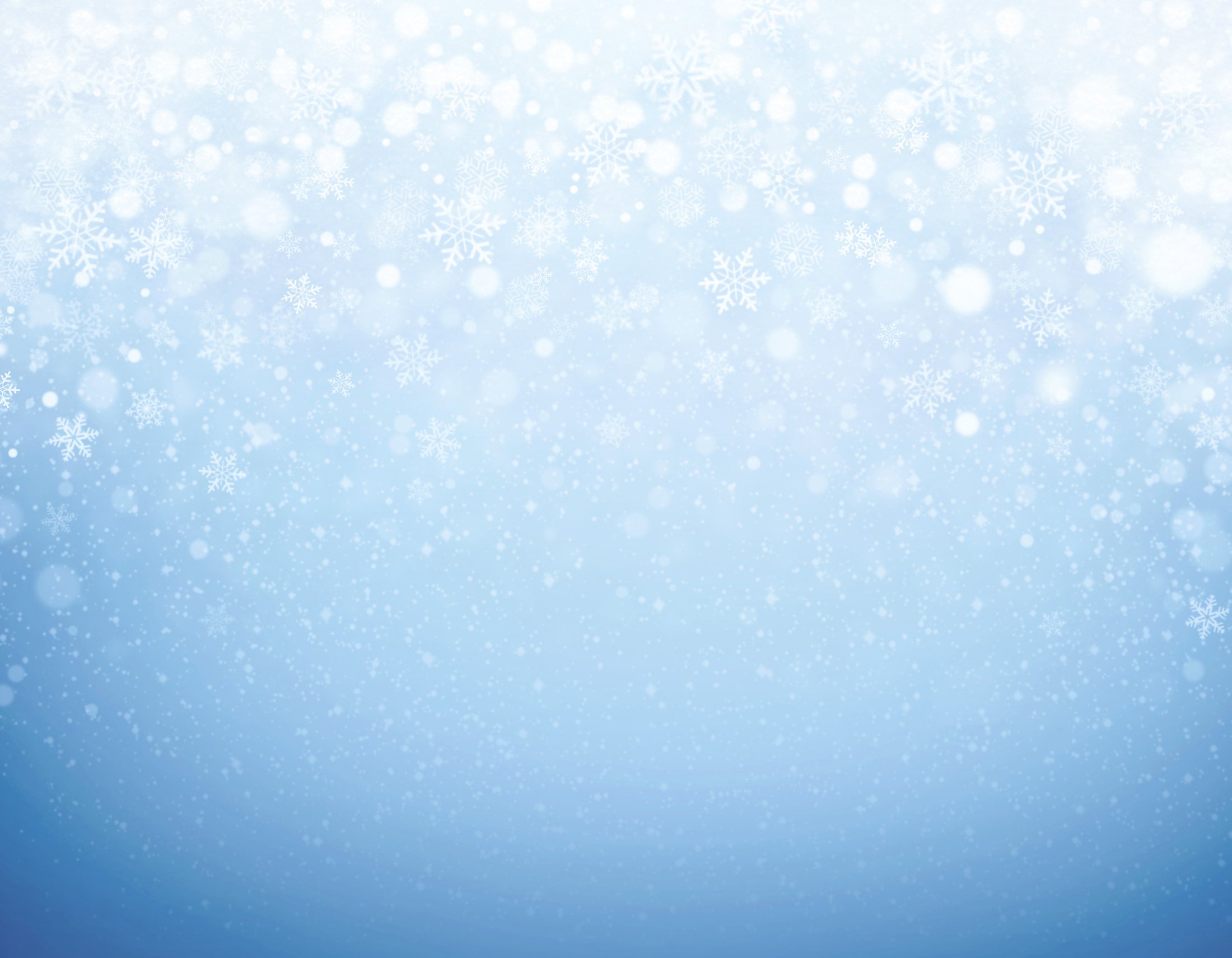 Iced blue winter background