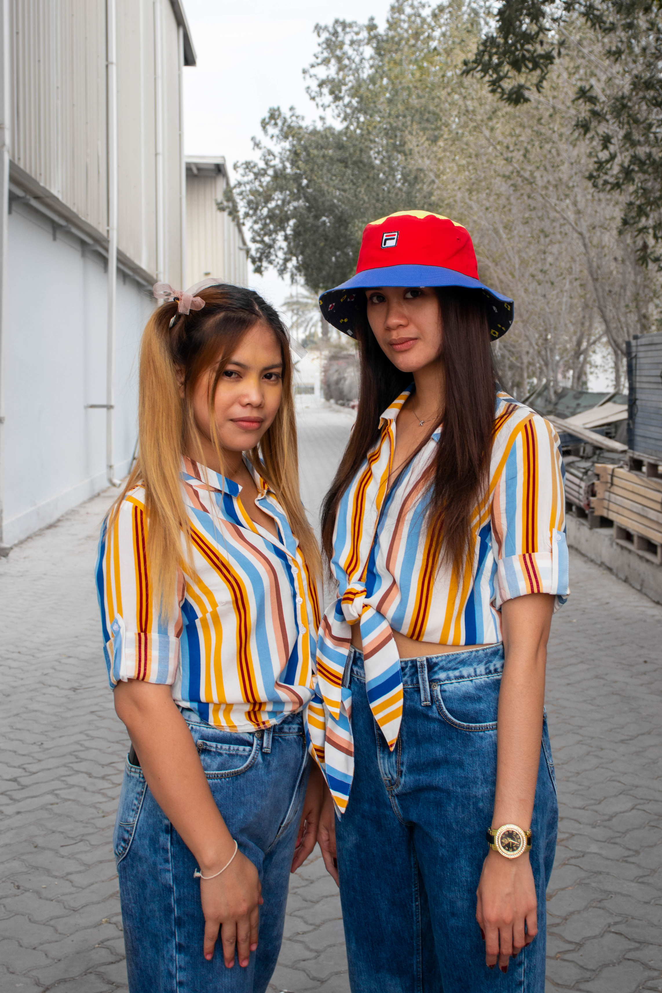 Women Wearing Matching Clothes